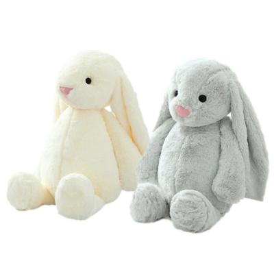 40cm Stuffed Long Ear Rabbit Stuffed Bunny 40cm Long Ears Toys Cute Bunny Cartoon Animal Dolls Children Birthday Gift skilful