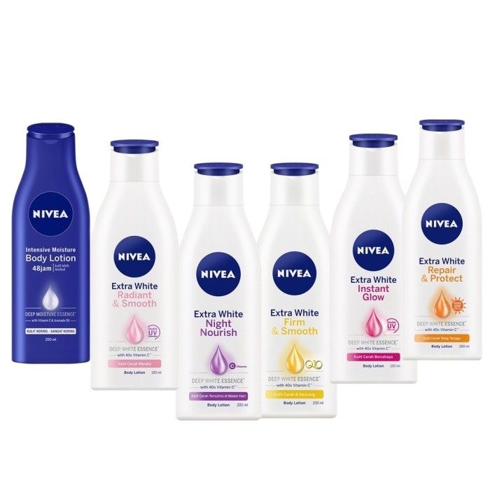 Nivea Extra White Body Lotion Repair And Protect Radiant Insent Moist