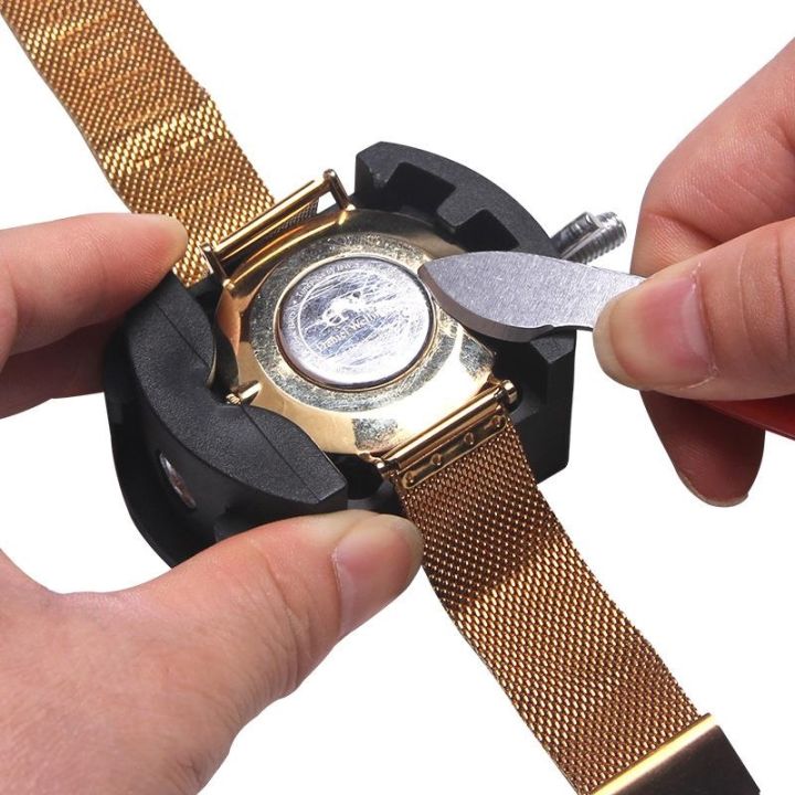 นาฬิกาเปิดฝาหลังเครื่องมือซ่อมนาฬิกา-pry-knife-watch-back-case-ถอด-prying-toolkit-remover-สำหรับเปลี่ยนแบตเตอรี่