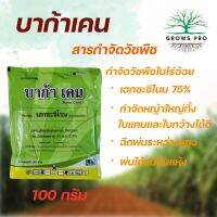 GrowsPro บาก้าเคน 100 กรัม (เฮกซะซิโนน 75%) กำจัดวัชพืชในไร่อ้อย หญ้าใหญ่ตายเรียบ