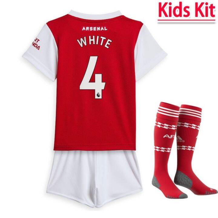 2022-2023-arsenal-home-kids-kit-football-shirt-children-top-and-shorts-set-jersey-with-epl-patch-socks