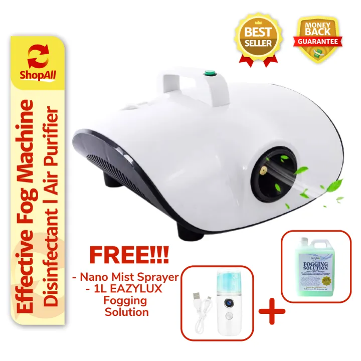 BIG SALE Fog Machine Disinfect Machine Nano Smoke l FREE 1L Viruclear