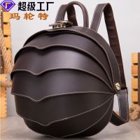 [COD] Marante personalized backpack creative crazy horse cowhide mens bag beetle cool wholesale 4007