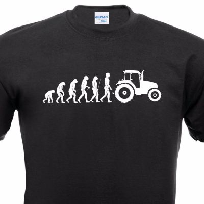 Kaus Vintage Kerah O Lengan Pendek Kaus Evolusi Kaus Traktor Landwist Felbeiter Kustom Remaja Aldult Uniseks S-4XL-5XL-6XL