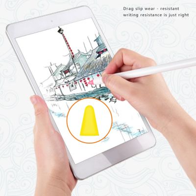”【；【-= 10 Pieces Nib Caps Silicone Touchscreen Pen Tip Case Cover Easy Installment