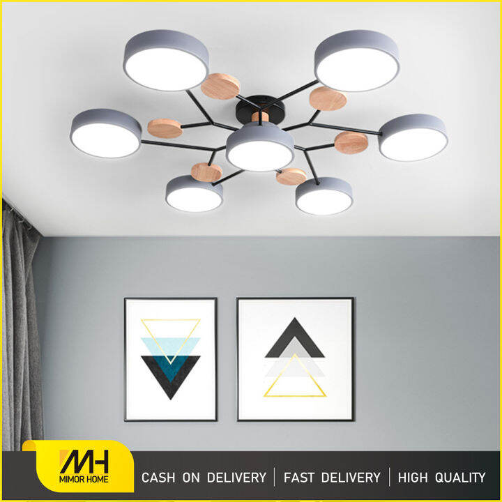 Magic Home LED Nordic living room chandelier ceiling lights modern