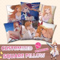 Anime Princess Connect! Re:Dive Pillow Cushion Cover Pecorine Dakimakura Throw Pillow Case Travel pillows