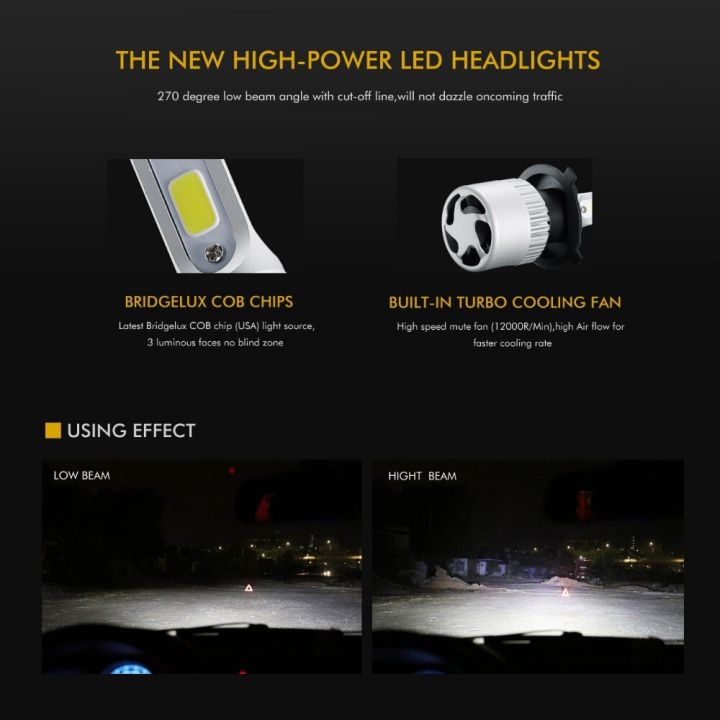 h4-h7-h11-9005-9006-h1-cob-car-led-headlight-bulbs-hi-lo-beam-72w-8000lm-6500k-auto-led-headlamp-car-light-12v-24v-bulbs-leds-hids