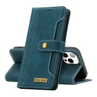 【Enjoy electronic】 Luxury Leather Wallet Case For iPhone 14 13 Mini 12 Pro Max 11 Pro XS XR X 7 8 Plus SE 2022 Flip Card Slots Phone Cover Coque