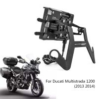 For DUCATI MULTISTRADA 1200 2013 2014 Stand Holder Phone Mobile Phone GPS Plate Bracket