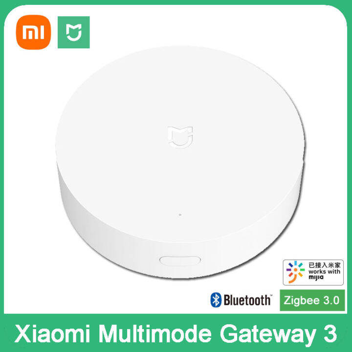 Mijia Multimode Smart Home Gateway 3 ZigBee WIFI Bluetooth Mesh Hub ...