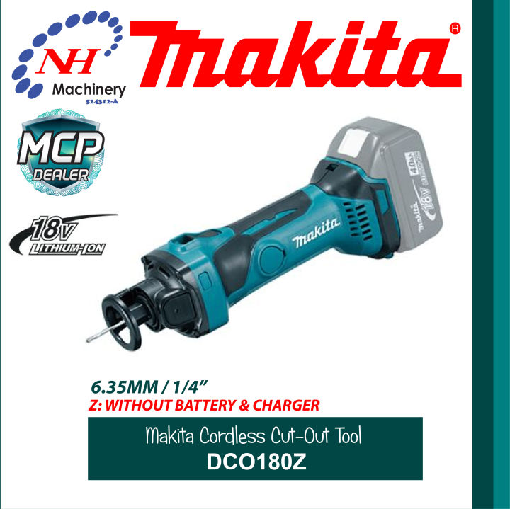 Makita dco180z cordless cut out tool lazada