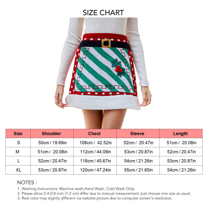 กระโปรงทรงเอไลน์สำหรับผู้หญิง-rok-mini-พิมพ์ลายคริสต์มาสสำหรับบ้าน