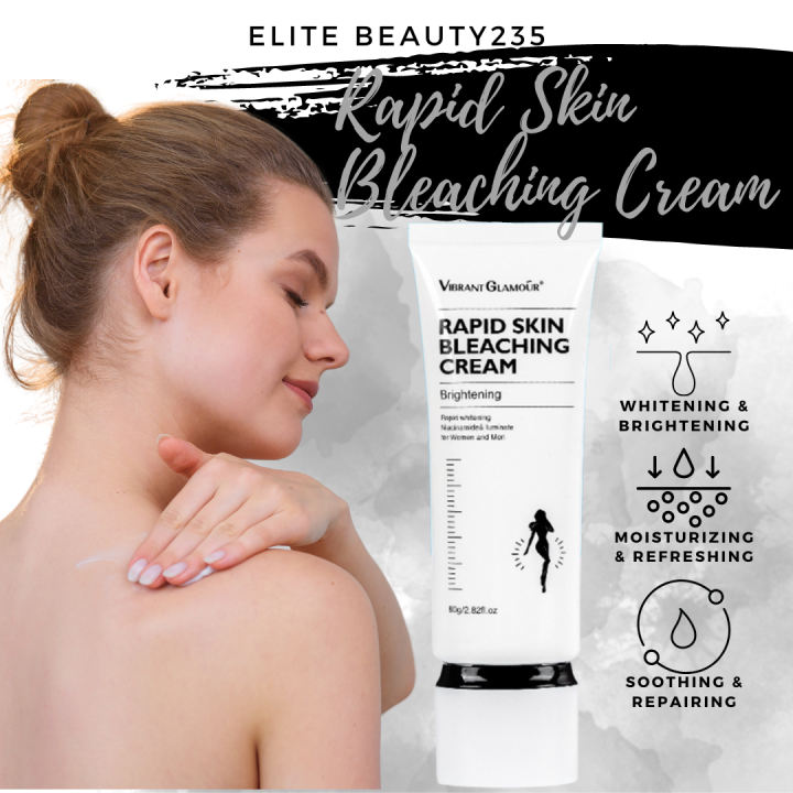 EFFECTIVE Rapid Skin Bleaching Cream Body Whitening, Moisturizing