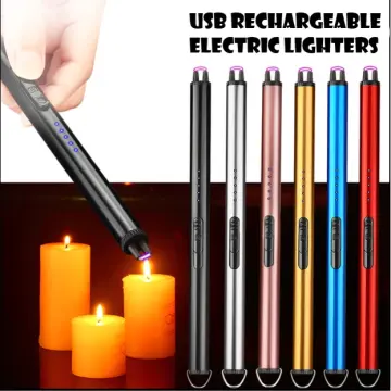 High Quality Windproof Single Arc Candle Cigarette Lighters USB  Rechargeable Electric Lighters with Custom Logo - China Rechargeable Candle  Lighter and Multi-Function Arc Lighter price