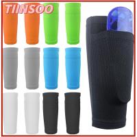 TIINSOO นุ่มดี เด็กผู้ชายเด็กผู้ชาย กีฬา Shinpads ถุงเท้า Instep ที่ยึดแข้งฟุตบอล ฟุตบอลชินแผ่นครอบคลุม แขนป้องกันขา