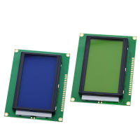 128*64จุดโมดูล LCD 5V หน้าจอสีฟ้า12864 LCD ที่มีแสงไฟ ST7920พอร์ตขนาน LCD12864สำหรับ Arduino