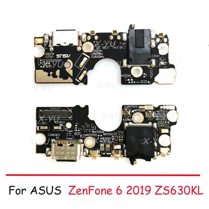 ต้นฉบับสําหรับ-asus-zenfone-6-2019-zs630kl-usb-charging-board-dock-port-flex-cable-repair-parts