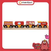 Mentari ของเล่นไม้ รถไฟดับเพลิง Fire Rescue Train