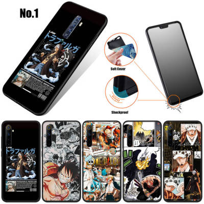 91GNN ONE PIECE LAW Sanji Luffy อ่อนนุ่ม High Quality ซิลิโคน TPU Phone เคสโทรศัพท์ ปก หรับ Realme XT X2 A5 2 3 5 5S 5i 6 6i 7 7i 8 8S 8i 9 9i Pro Plus X Lite