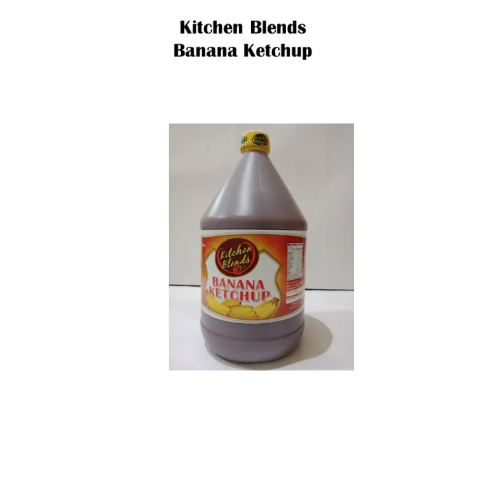 Kitchen Blends Banana Ketchup (1 gallon) Lazada PH