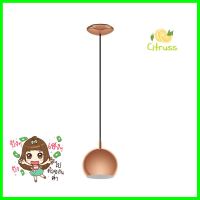 ไฟช่อ EGLO MD PETTO LED 95838 สีดำ/ทองแดง 1 หัวPENDANT LAMP EGLO MD PETTO LED 95838 BLACK/COPPER 1-LIGHT **คุณภาพดี**