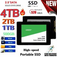 SSD แบบพกพา2.5นิ้ว4TB Sata III ฮาร์ดไดรฟ์2TB สถานะของแข็งฮาร์ดดิสก์ความเร็วสูงสำหรับแล็ปท็อปคอมพิวเตอร์ตั้งโต๊ะ Micco