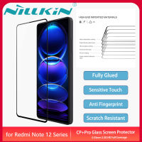 Nillkin ฟิล์มกระจก Xiaomi Redmi Note 9 10 11 12 Pro Plus 4G 5G Film CP+Pro 0.33mm 2.5D HD Full Coverage Anti-fingerprint 9H Tempered Glass Screen Protector