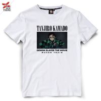 Dextreme เสื้อ T-shirt DYB-007 ดาบพิฆาตอสูร Demon Slayer ลาย Tanjiro ทันจิโร่ มีสีดำและสีขาว