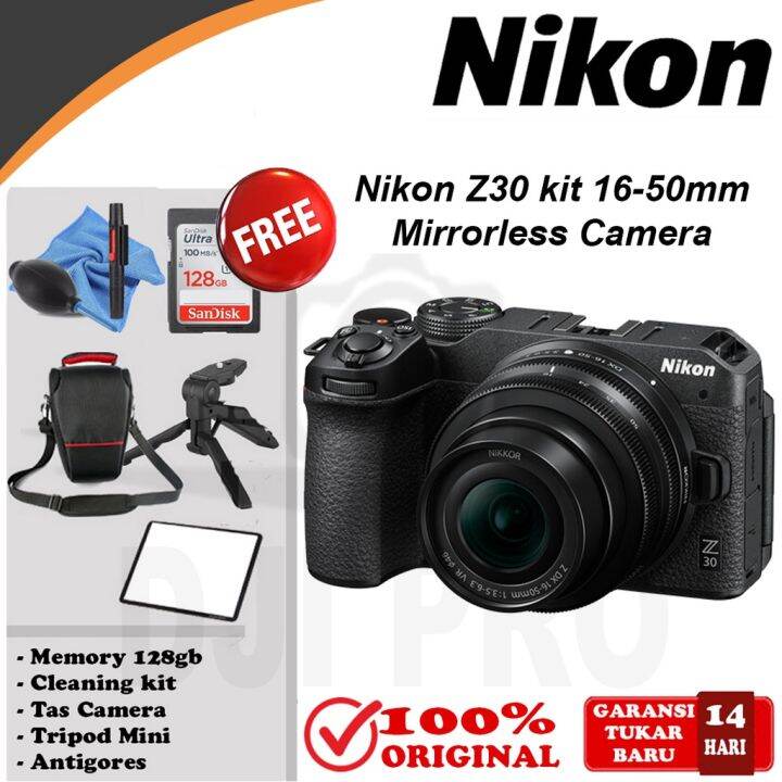 Nikon Z30 kit 1650mm Z 30 1650 Mirrorless Camera Original Lazada