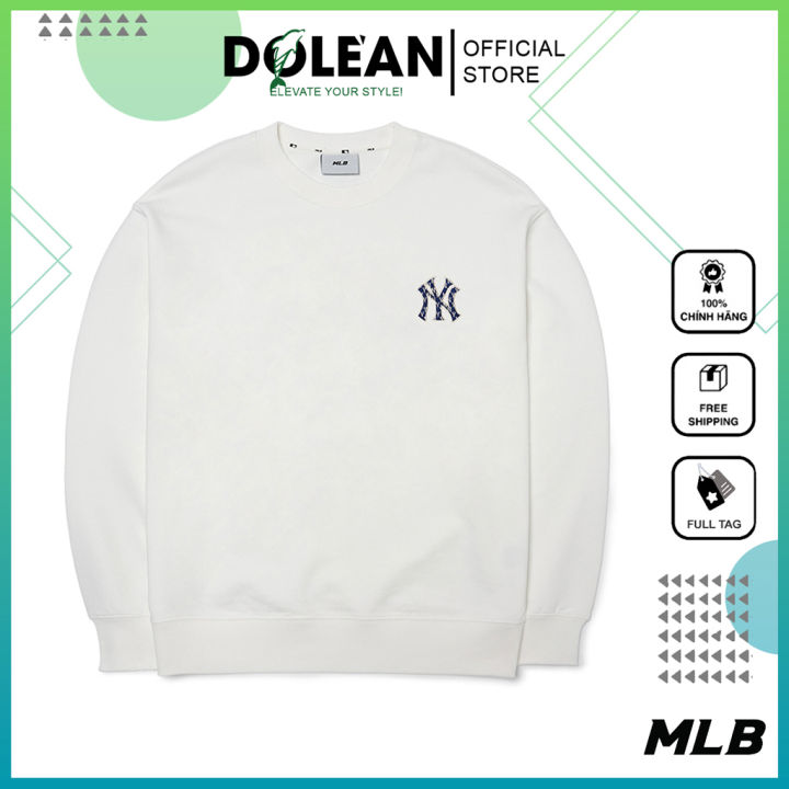 Áo nỉ MLB LIKE Planet Overfit Sweatshirt New York Yankees 3AMTL011450CRS