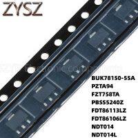 100PCS SOT223 BUK78150-55A PZTA94 FZT758TA PBSS5240Z FDT86113LZ FDT86106LZ NDT014 NDT014L Electronic components