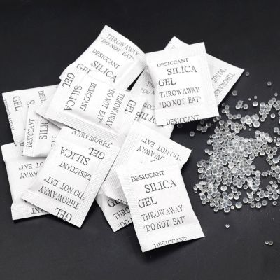 50/100/200 Packs Non-Toxic Silica Gel Desiccant Damp Moisture Absorber Dehumidifier For Room Kitchen Clothes Food Storage