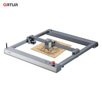 Ortur Laser Master 3 Laser Engraver 10W Engraving Laser Module Fast Speed 400X400Mm Engraving Area With Smart Motherboard Support Wifi APP Off Work Direct Carve Safe Protections For Wood Metal Black Acrylic Stainless Steel