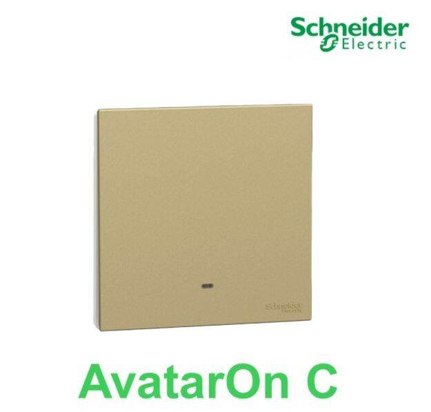 Schneider Electric AvatarOn C 16AX 250V 1 Gang 1 Way Switch with