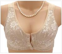 【jw】❂▼❁  women bra size wireless bras for full cup Soft Cotton Front-Close Bralette Size 38-46 B C D Cup Big