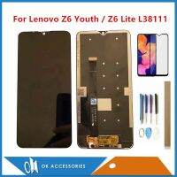 6.3 "สำหรับ Lenovo Z6เยาวชน/Z6ไลท์ L38111จอแสดงผล Lcd พร้อม Digitizer กระจกหน้าจอสัมผัสเครื่องมือฟิล์มติดหน้าต่างรถยนต์กระจกเทมเปอร์และเทป