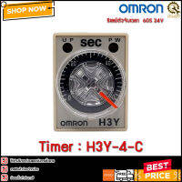 TIMER OMRON H3Y-4-C,60S 24VDC  แท้