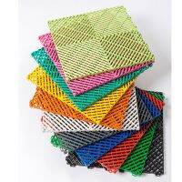 [A VOGUE] ขายส่งที่มีความยืดหยุ่น InterlockingFloor Tiles40x40x1.8cm แผ่นพื้น PPForParking Carwash รายละเอียดร้าน