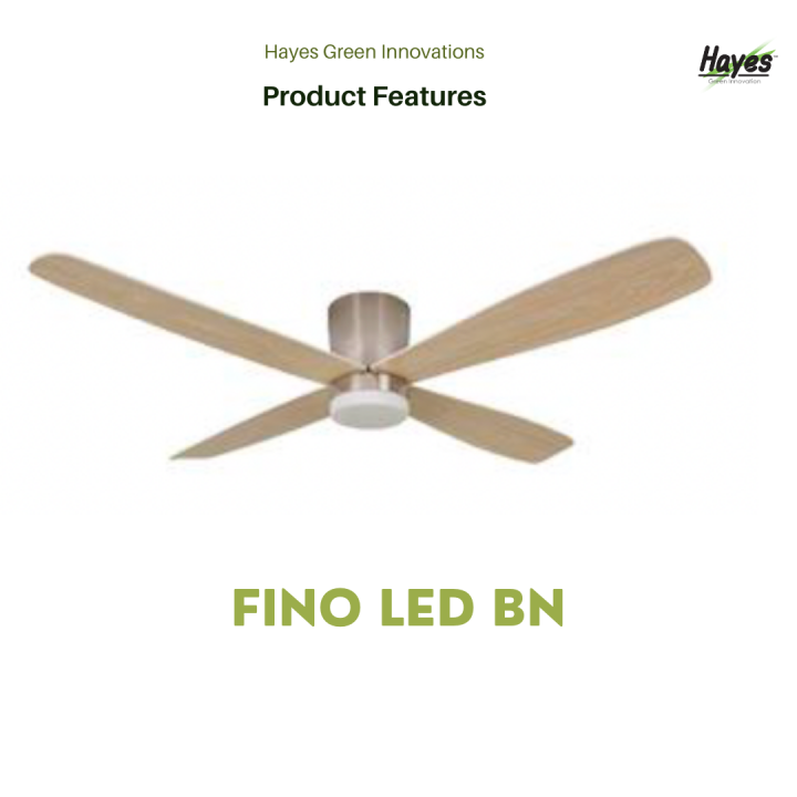 Fino LED BN HAYES BRANDS DC Inverter Ceiling Fan 36/42/44/52/60 inch