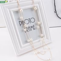 Fashion Lady Multilayer Women Long Pearl Necklace