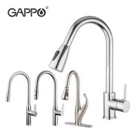GAPPO Pull Out Kitchen Faucets Sink Faucet Brass Mixer Tap 360 Degree Water Mixer Tap kitchen water faucet home improvement