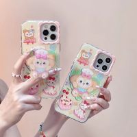 ?ส่งจากไทยใน24ชม.?เคสไอโฟน 14 13 12 11 Pro Max เคส iPhone 11 การ์ตูน น่ารัก griptok กรอบบิสกิต พกง่ายๆ การป้องกันการตก Case