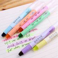 12 pcs น่ารัก Hit สี solid Highlighters สี point Mark ปากกา 13.5 ซม. ยาวจัดส่งฟรี