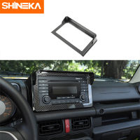 SHINEKA Car Interior Center Console Navigation Trim Frame Accessories for Suzuki Jimny 2019 2020 2021 2022+