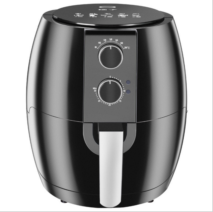 Brentwood Small 1400-Watt 4 qt. Black Electric Digital Air Fryer with  Temperature Control 985117022M - The Home Depot