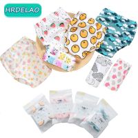 Newborn Korean Version Four Floors Gauze Diapers Water Proof Washable Diaper Pants Pure Cotton Diaper Pocket Study Pant Kid Gift Cloth Diapers