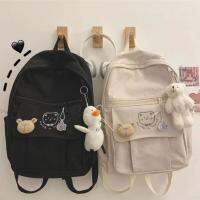 (ใส่โค้ดลดเพิ่ม BAMMT415) HA13 กระเป๋าเป้ผู้หญิง กระเป๋านักเรียน Backpacks