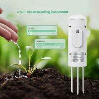 Plant Monitor Outdoor Soil Temperature Meter Moisture Humidity Tester Sensor Garden Automation Irrigation TUYA Detector