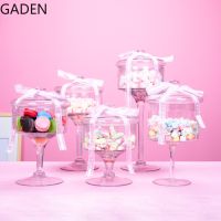 Glass Candy Jar with Lid Crystal Candy Box Household Wedding Candy Box Transparent Box Cute Glass Sugar Bowl Wedding Decoration